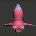 Lizard Anime Lizard Chameleon Cartoon Lizard Reptile Cold Blooded Animal Reptile Class 3d model