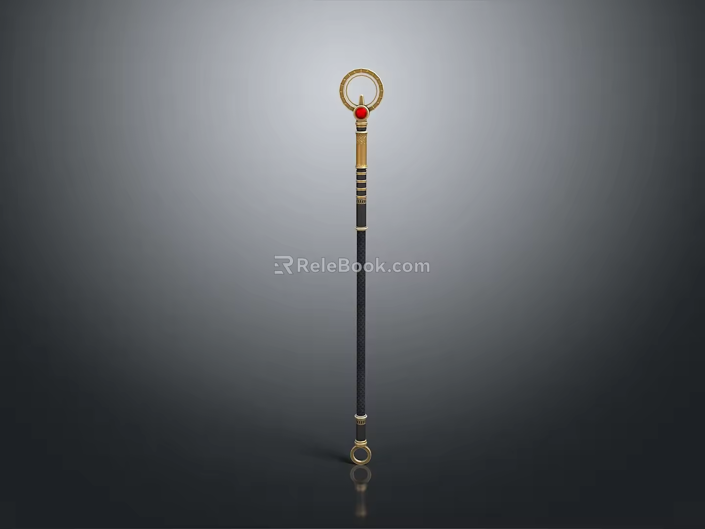 Scepter Ancient Scepter Cane Ancient Scepter Magic Scepter Metal Scepter Classical Scepter Magic Scepter 3d model