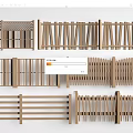 Various Wooden Railing Designs With Vertical Slats Horizontal Bars And Lattice Patterns