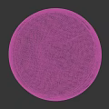 Soft Gray Textured Round Bean Bag Chair Comfortable Home Seating