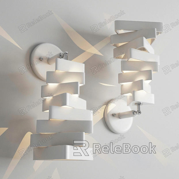 Special-shaped wall lamp model