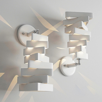 Special-shaped wall lamp 3d model