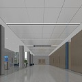 Modern Hospital Hospital Medical Street 3d model