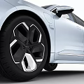 The car is extremely krypton 001 2022 with interior trim 3d model
