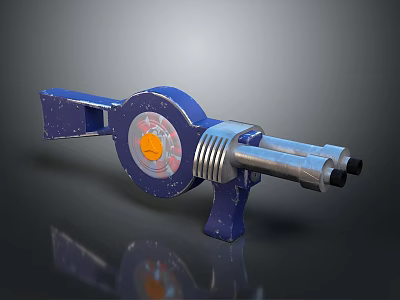 rifle semi-automatic rifle combat rifle battle rifle carbine war rifle attack rifle 3d model
