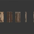 Collection Of Various Wooden And Glass Paneled Doors With Different Designs