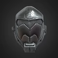 Science Fiction Helmet Iron Helmet Alien Helmet Cyberpunk Helmet Future Helmet Low Face Number Low Model Simple Model Game Movie and TV Level Super Realism 3d model