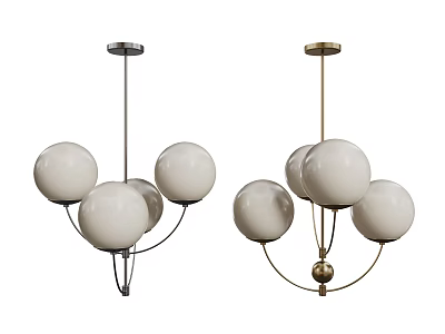 Modern Chandelier Art Chandelier Spherical Chandelier 3d model