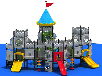 Modern Amusement Equipment 3d model