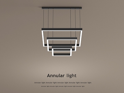 Modern Simple Style Chandelier for Living Room model