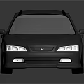 Modern Black Sedan 3D Render With Silver Wheels And Glossy Exterior Design