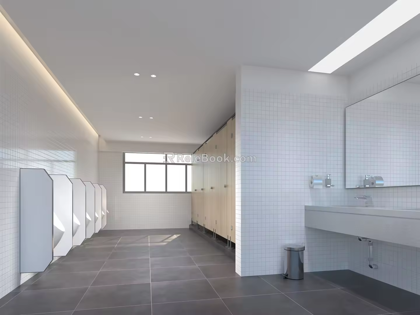Modern toilet 3d model