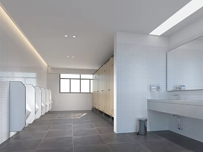 Modern toilet 3d model