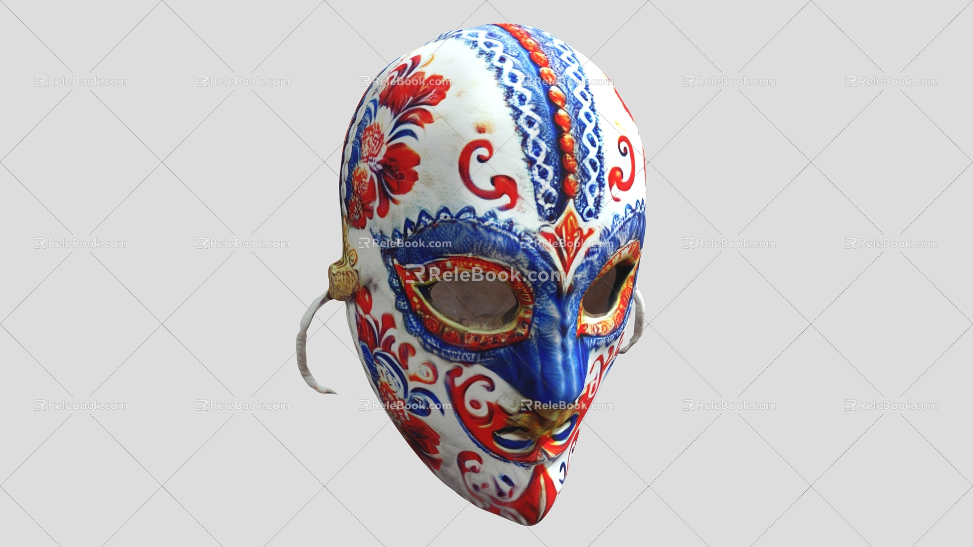 Mask Cartoon Mask Avatar 3d model