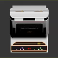 Modern game machine large game machine coin-operated game machine arcade 3d model