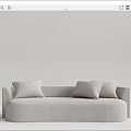 Modern Multiplayer Sofa 3d model