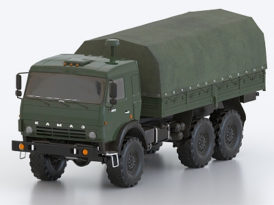 Truck Military Truck Military Transporter 3d model