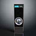 SAVER 10000 Modern Standalone Equipment With Circular Panel And Black Exterior Design
