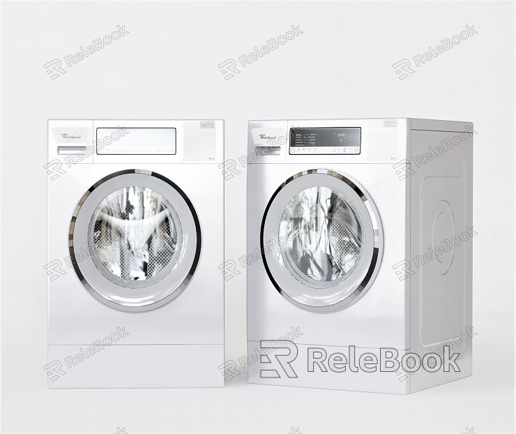 Modern washing machine model