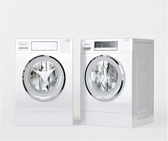 Modern washing machine 3d model