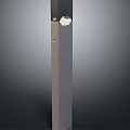Modern Minimalist Outdoor Street Light With Sleek Metal Structure And Simple Design