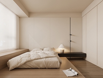 Modern Tatami Bedroom Second Bedroom 3d model