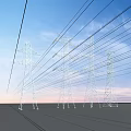 Industrial Power Transmission Equipment High Voltage Steel Electricity Pylons