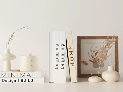 Modern ornaments combination 3d model