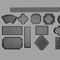 Decorative Lattice Windows Various Traditional Designs With Different Shapes And Patterns