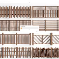 Wooden Railings With Various Designs For Garden Balcony And Outdoor Areas