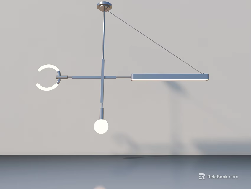 Modern Hinged Door Design For Home Interior With Sleek Metal Frame 3d model