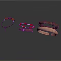 Stylish Daily Life Accessories Featuring Leather Beaded And Metal Bracelets