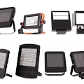 Various Styles Of LED Floodlights For Outdoor Lighting With Different Designs