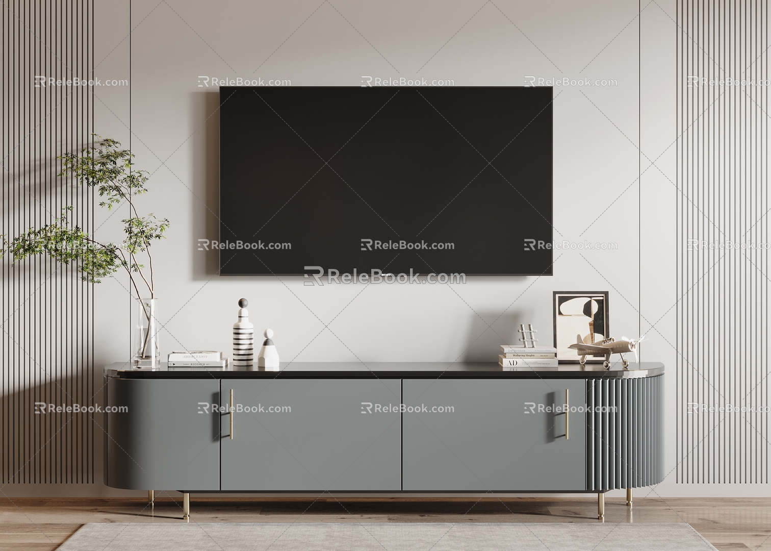 Modern TV Cabinet 3d model