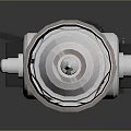 Professional Industrial Mechanical Equipment With Metal Cylindrical Design And Precision Components