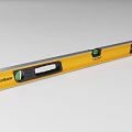 Industrial Equipment Johnson Level Spirit Level With Yellow Black Design And Leveling Bubbles