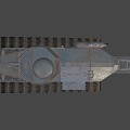 The Renault Tank 3d model