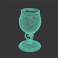 Vintage Copper Decorative Vessel Featuring Intricate Carvings And Ornate Base