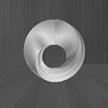 Modern Urban Sculpture 3d model