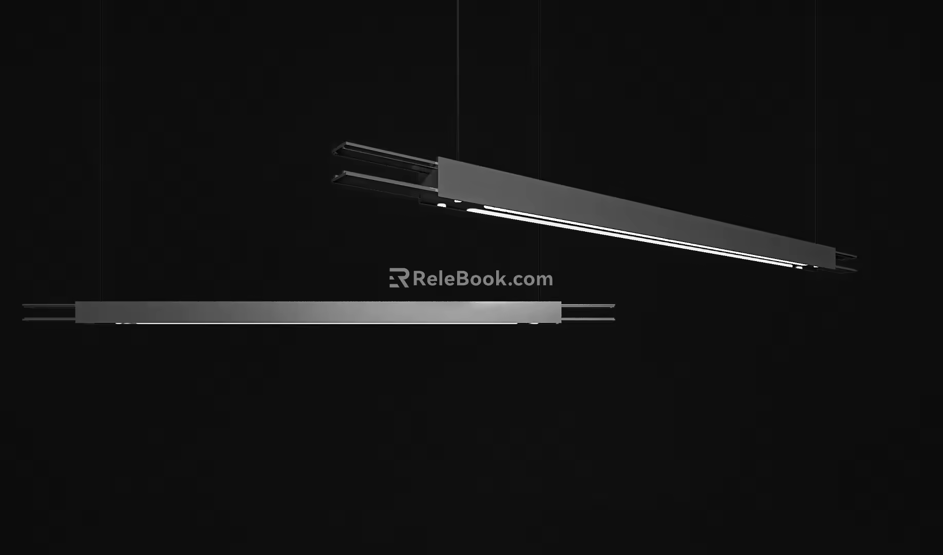 Minimalist chandelier 3d model
