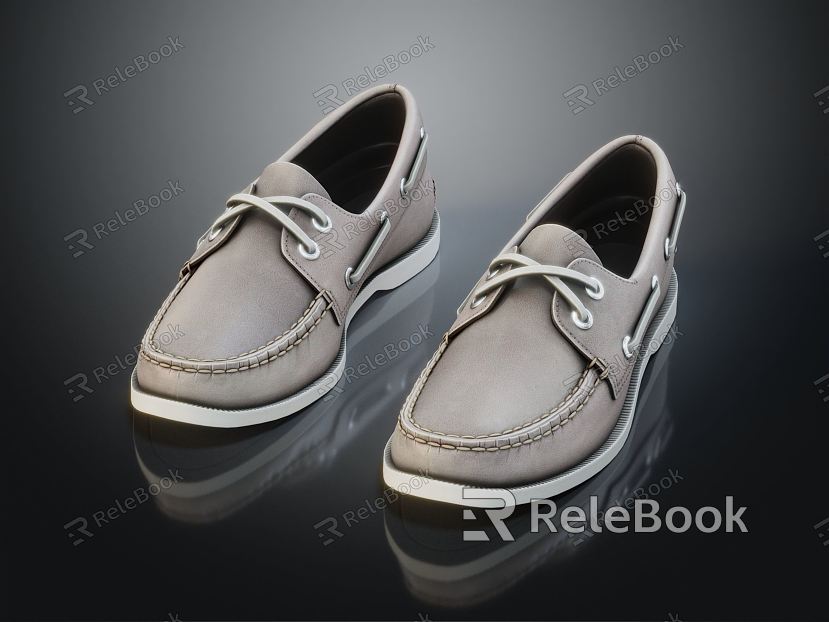 Modern Leather Shoes Men's Leather Shoes model