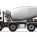 SCANIA Heavy Duty Concrete Mixer Truck With Large Mixing Drum For Construction