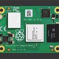 Detailed Green Circuit Board With Electronic Components QR Code CE Certification And Solder Points