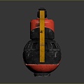 Grenade Grenade Gun Grenade Grenade Ammunition Military Grenade Smoke Bomb Science Fiction Grenade Throwing Weapon 3d model