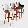 BANQUETA Bar Chair 3d model