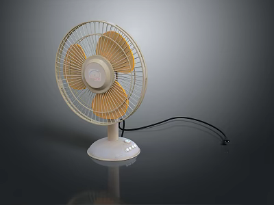 Modern Fan Electric Fan Small Fan Home Appliances 3d model