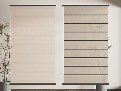 Modern roller shutter 3d model