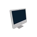 White All in One PC with Black Screen Sleek Design Integrated Webcam and Stable Stand