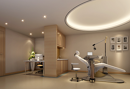 Dental consulting room Modern consulting room 3d model