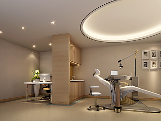 Dental consulting room Modern consulting room 3d model